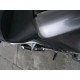 Tłumik 40 cm z poszyciem aluminiowym malowany proszkowo na czarno Honda VFR 1200F